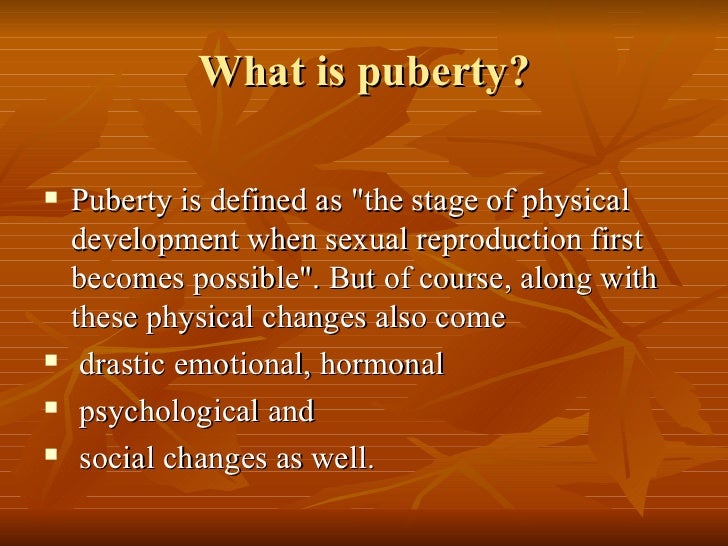 How will you develop your sexuality